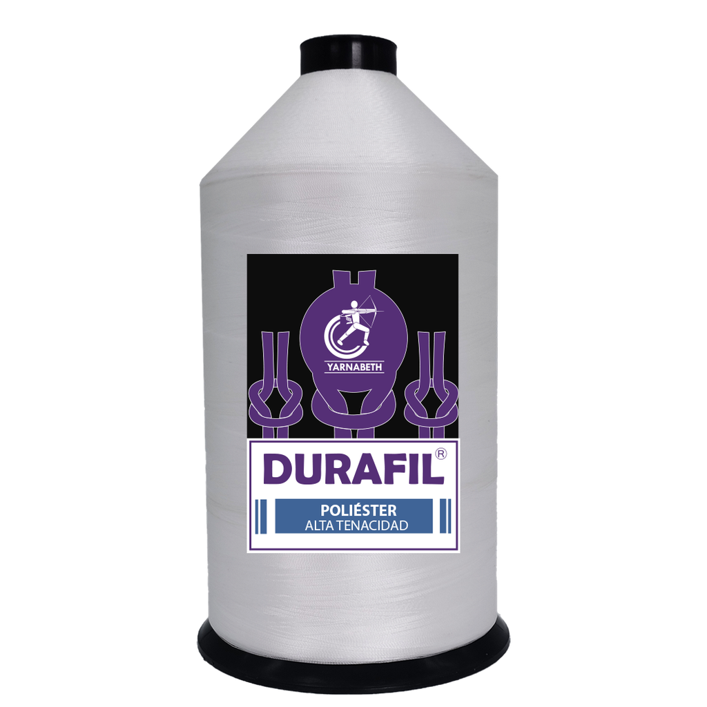[HCDURA150D3KGBCO] Hilo Alta Tenacidad DURAFIL 150D/3 1K White