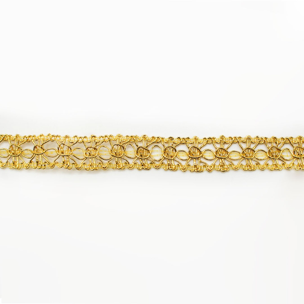 [PPGEN136957PLAT18] Pasamanería Rollo 20 mts Mod. 136957 -1,8 cm (PLATEADO)