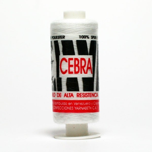 [HDCEB0031BLANC] Hilo Coser CEBRA 40/2 400Y (00BCO)